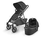 UPPAbaby Vista V2 Stroller - Jake (Black/Carbon/Black Leather) | Amazon (US)
