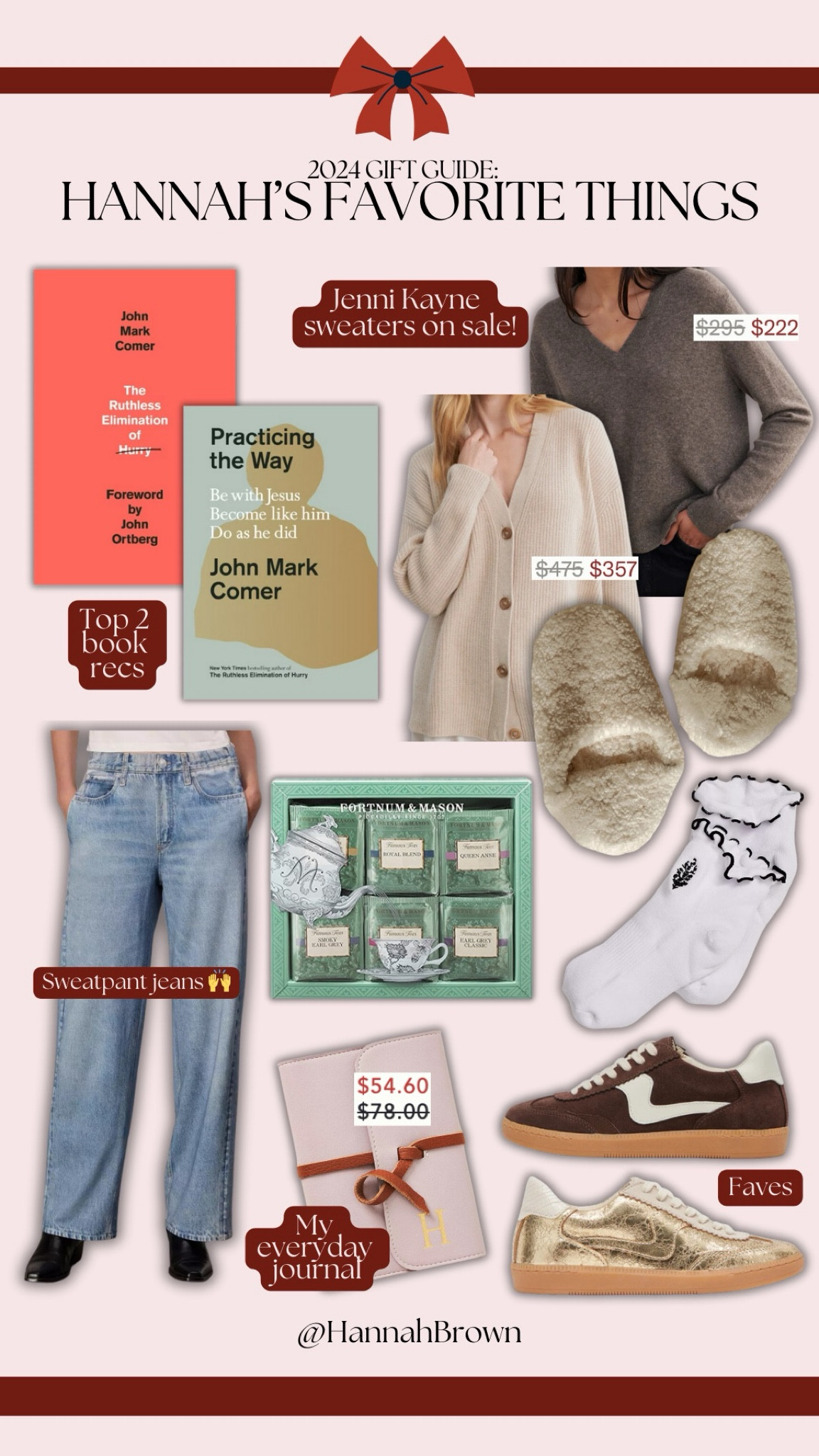 Hannah’s favorite things! This is my 2024 ultimate gift guide - all products that I own and LOVE! A lot of these items are on sale for Black Friday so it’s the perfect time to buy some gifts (or send this link to someone who’s shopping for you 😉) 

#LTKCyberWeek #LTKGiftGuide #LTKHoliday