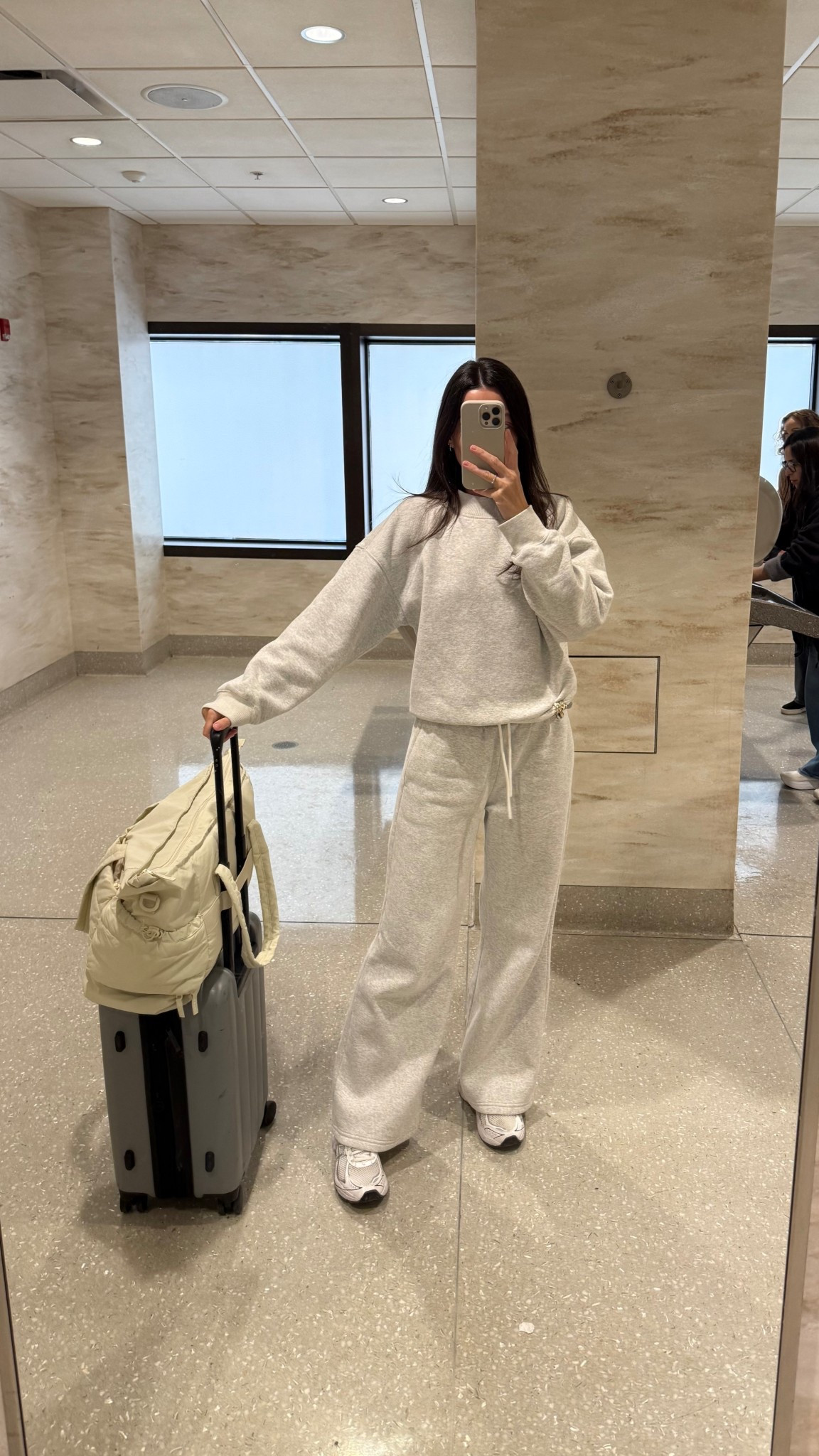 My travel sweat set is on sale today! Use code SPRINGAF for an extra 15% off! I’m 5’7” wearing size small in top and bottom (this is one size larger than my usual at AF!) 

#LTKSeasonal #LTKTravel #LTKootd