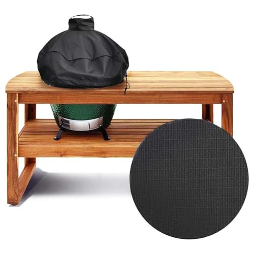 KAMaster Kamado Dome Grill Cover for XLarge Bigg Green Egg on Table,Half Grill Cover for Kamado Big Grill Joe in Built-in Or Island,Grill Half Cover XL Grill Accessories Waterproof Outdoor Grill Cover | Amazon (US)
