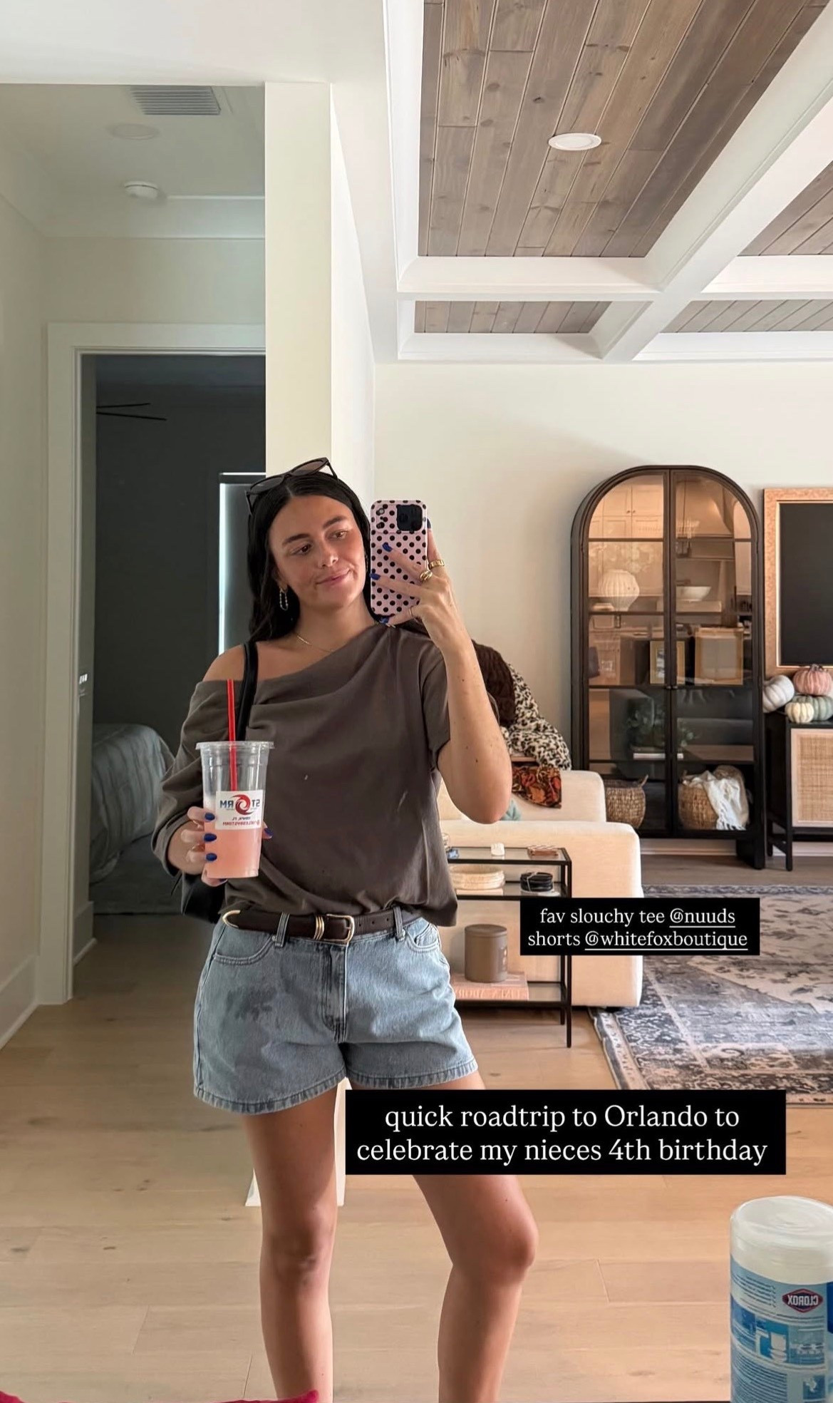 quick roadtrip to orlando look! this off the shoulder top from nuuds is everything 🤍👏🏻

#LTKStyleTip #LTKTravel #LTKFindsUnder100