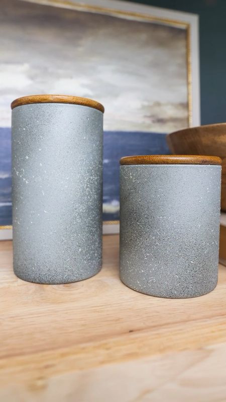 Shop this DIY! I love how these glass canisters turned out, I think they look perfect in my home decor. I styled them in my home office, but they would look fantastic anywhere!

#LTKVideo #LTKSeasonal #LTKhome