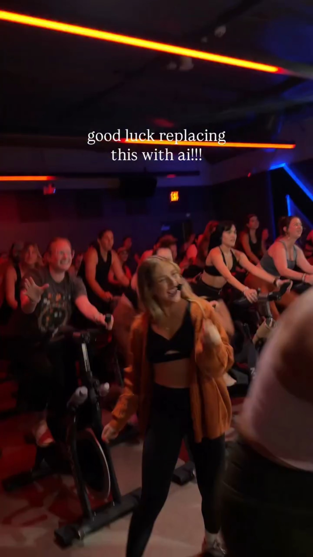 A little peak into last week's Swiftie Saturday! 🪵🪾Swiftie Saturday happens once a month on the first Saturday! Plenty of other rides to choose from throughout the month @nyxcycle ♥️✨

#nyxcycle #spinclass #indoorcycling #spininstructor #cardioworkout #fitnessmotivation #scottsdaleaz #scottsdalefitness #groupfitness #swifties #tloas #rhythmcycling

#LTKootd #LTKCyberWeek #LTKHoliday