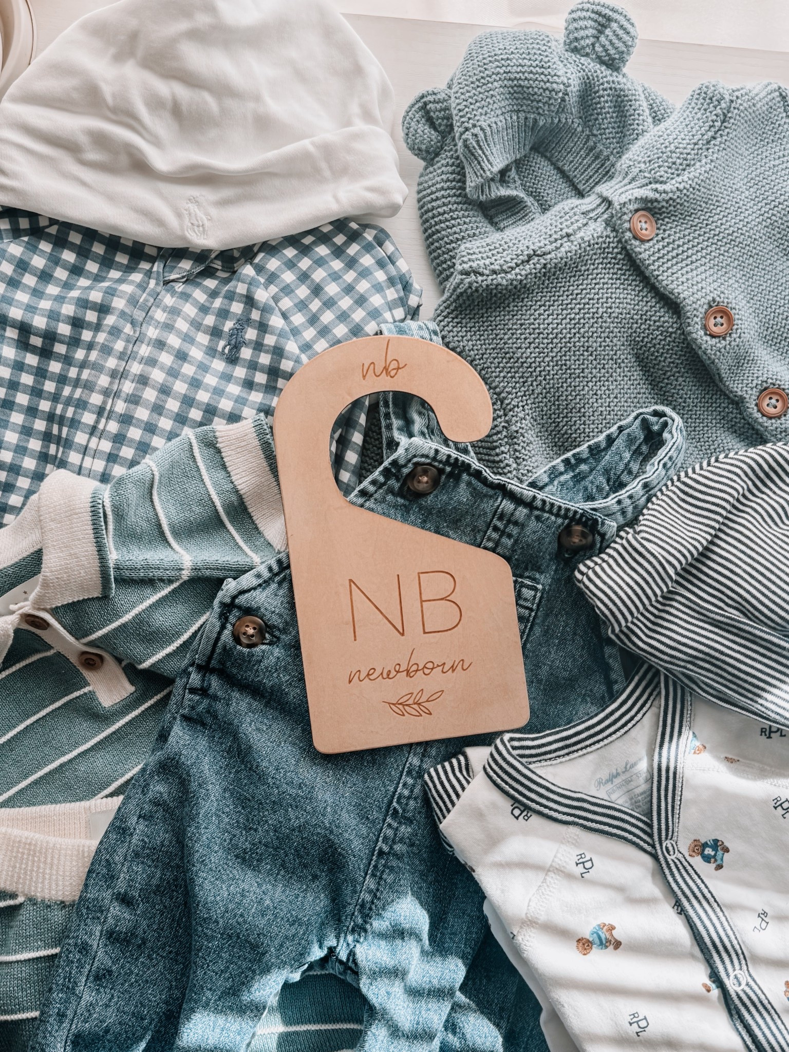 Baby boy is measuring a little large so we only got a few things in the Newborn size (also, just in case he comes early!) - not photographed: we have 3 sets of basic onesies! 

#LTKBaby #LTKSaleAlert #LTKKids