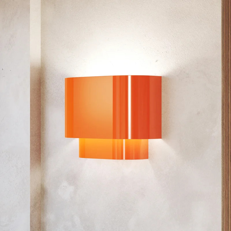 1 Light Brushed Nickel ADA Sconce With Brushed Nickel Metal Shade With Shiny White Inside | Wayfair North America