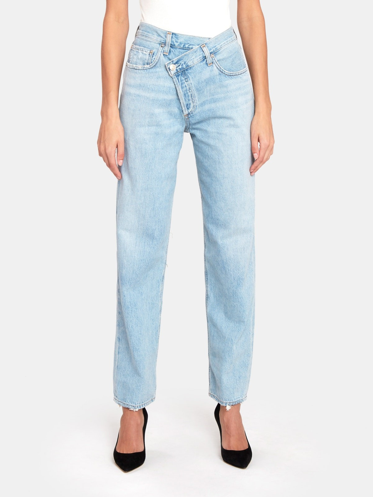 Criss Cross Upsized Jeans | Verishop