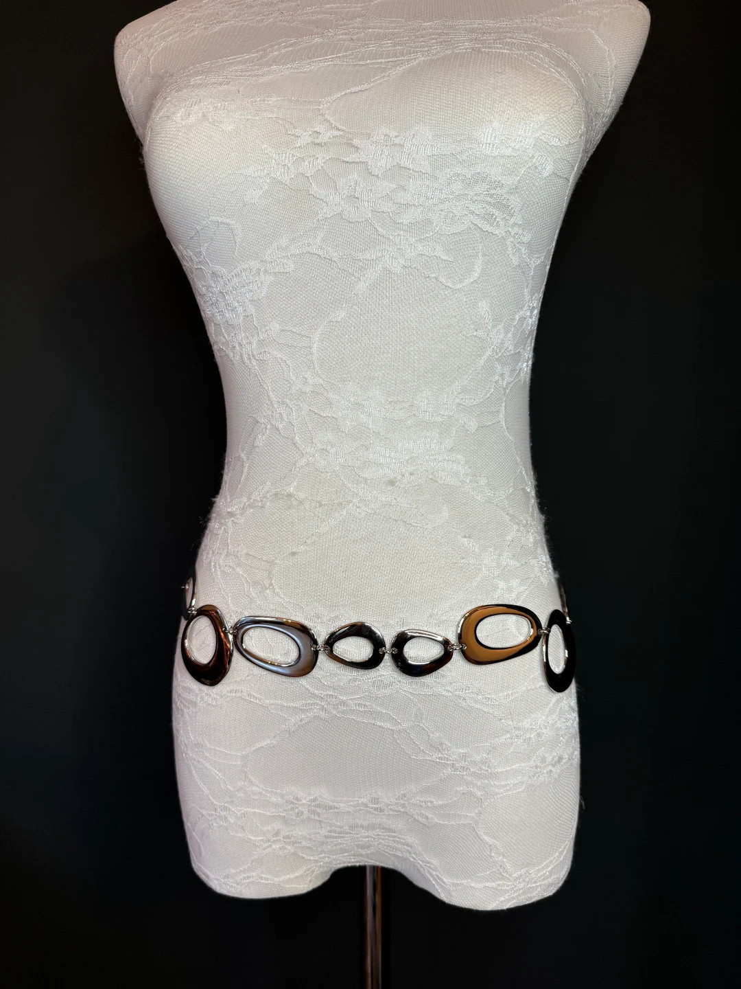 X-long Ring Belt, Metal Ring Belt, Teen Sizes, Sizes 1860, Custom, Fan Design, Fan Collection, Go... | Etsy (US)