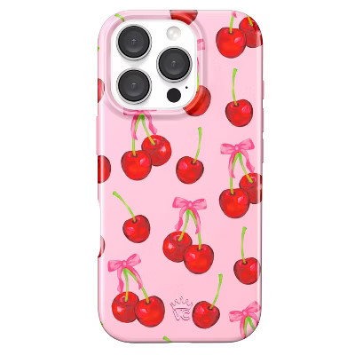 VELVET CAVIAR iPhone 16 Pro Case - Sweet Cherry: Food Pattern Plastic Cover | Target