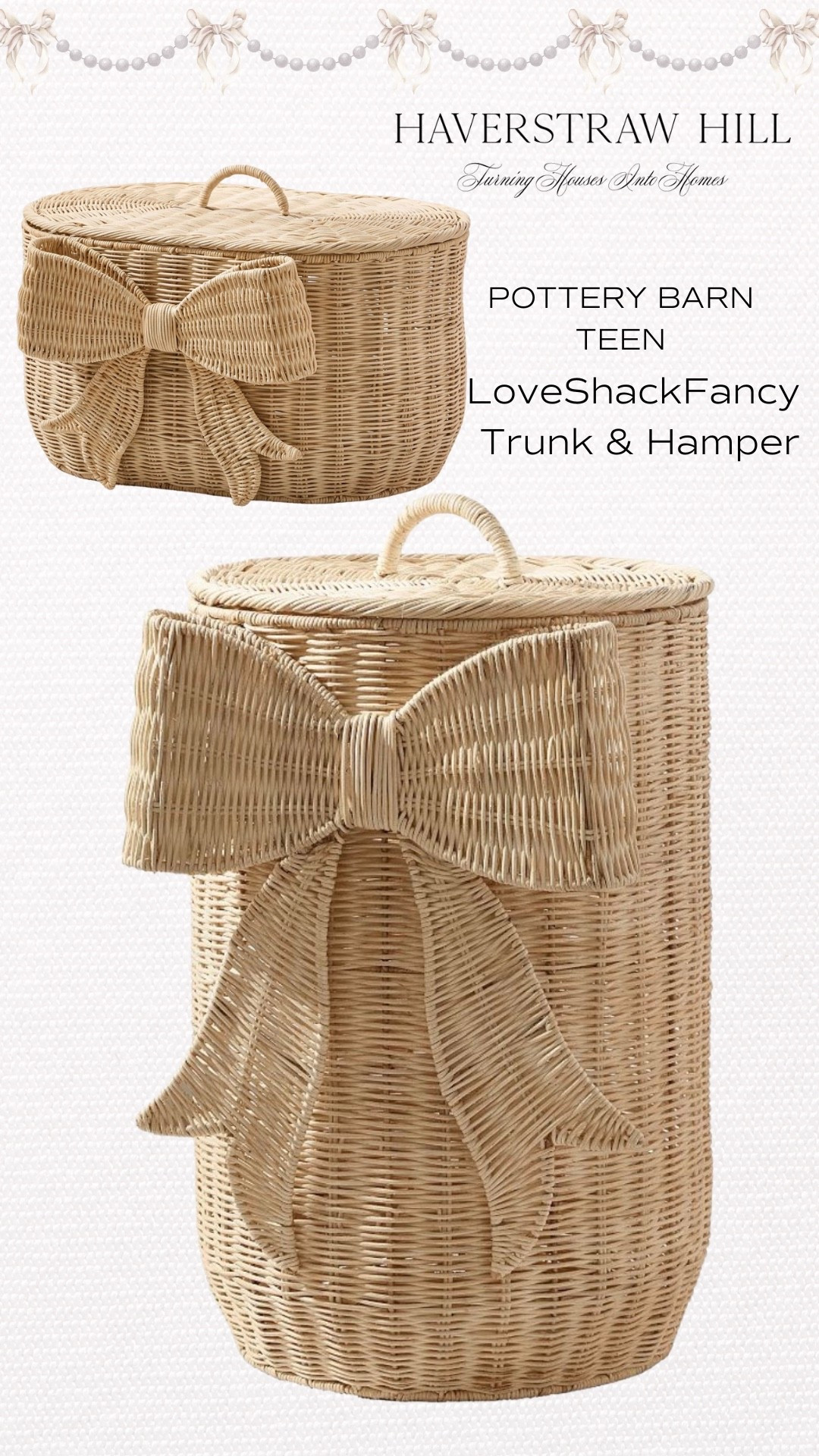 Woven storage elevates any space. 

#LTKHome #LTKGiftGuide