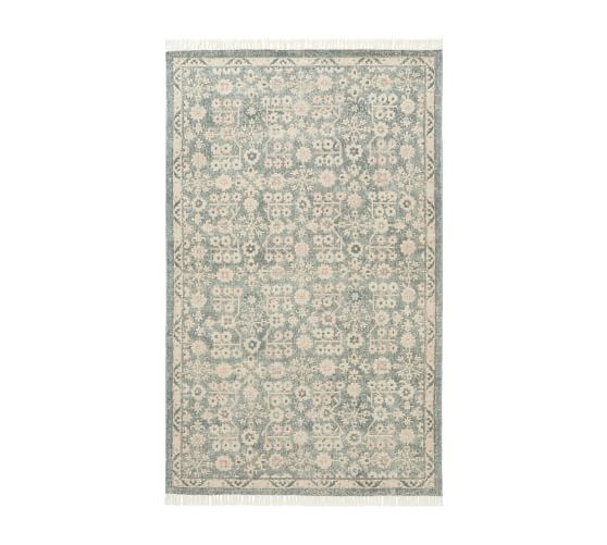 Carmine Handwoven Wool Rug | Pottery Barn (US)