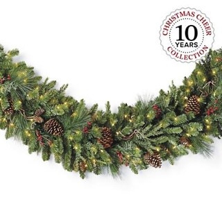 Christmas Cheer Cordless Garland | Frontgate