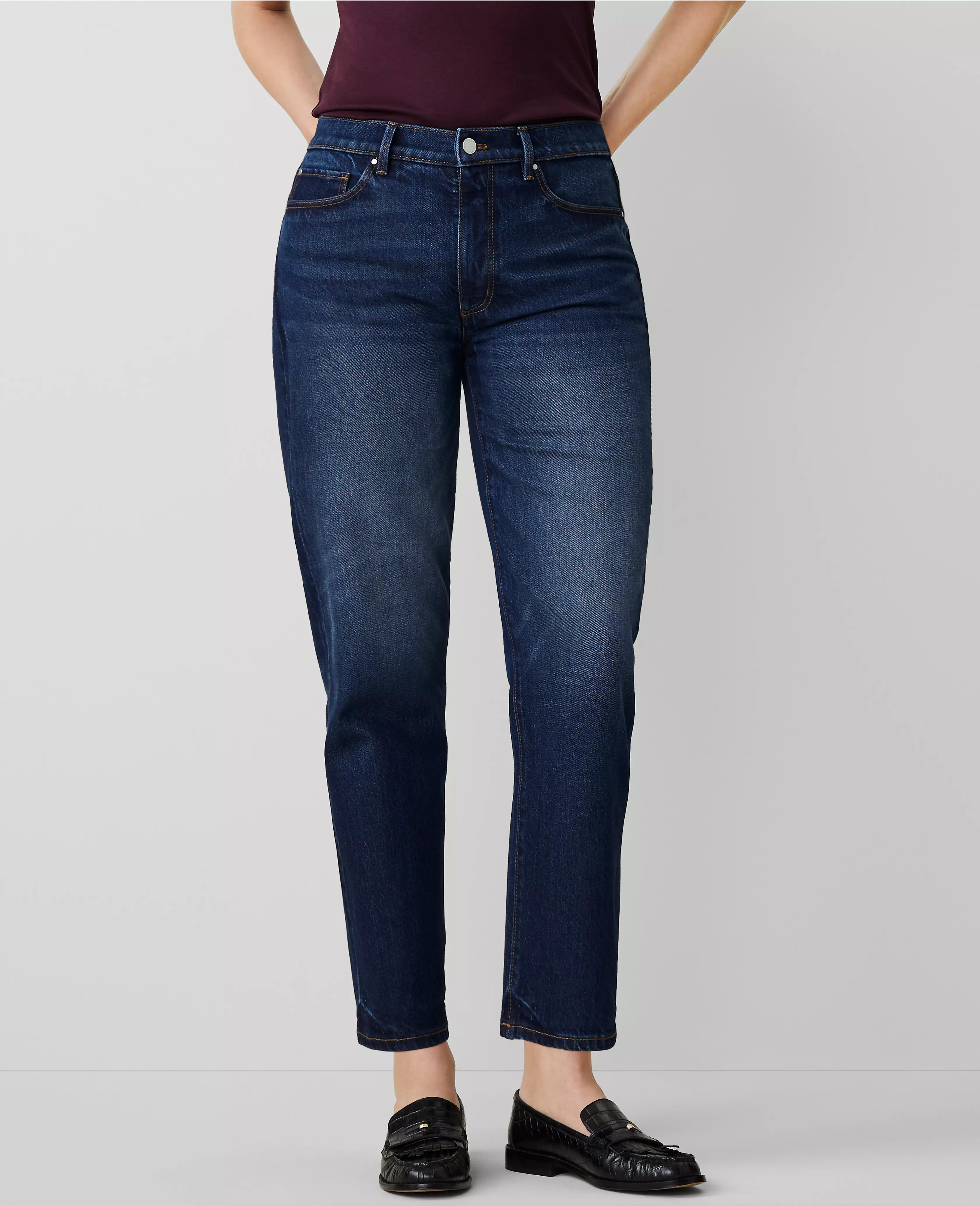 Weekend Straight Jean - Curvy Fit | Ann Taylor (US)