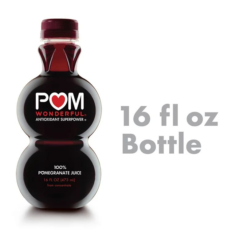 POM Wonderful 100% Pomegranate Juice, 16 Ounce | Walmart (US)