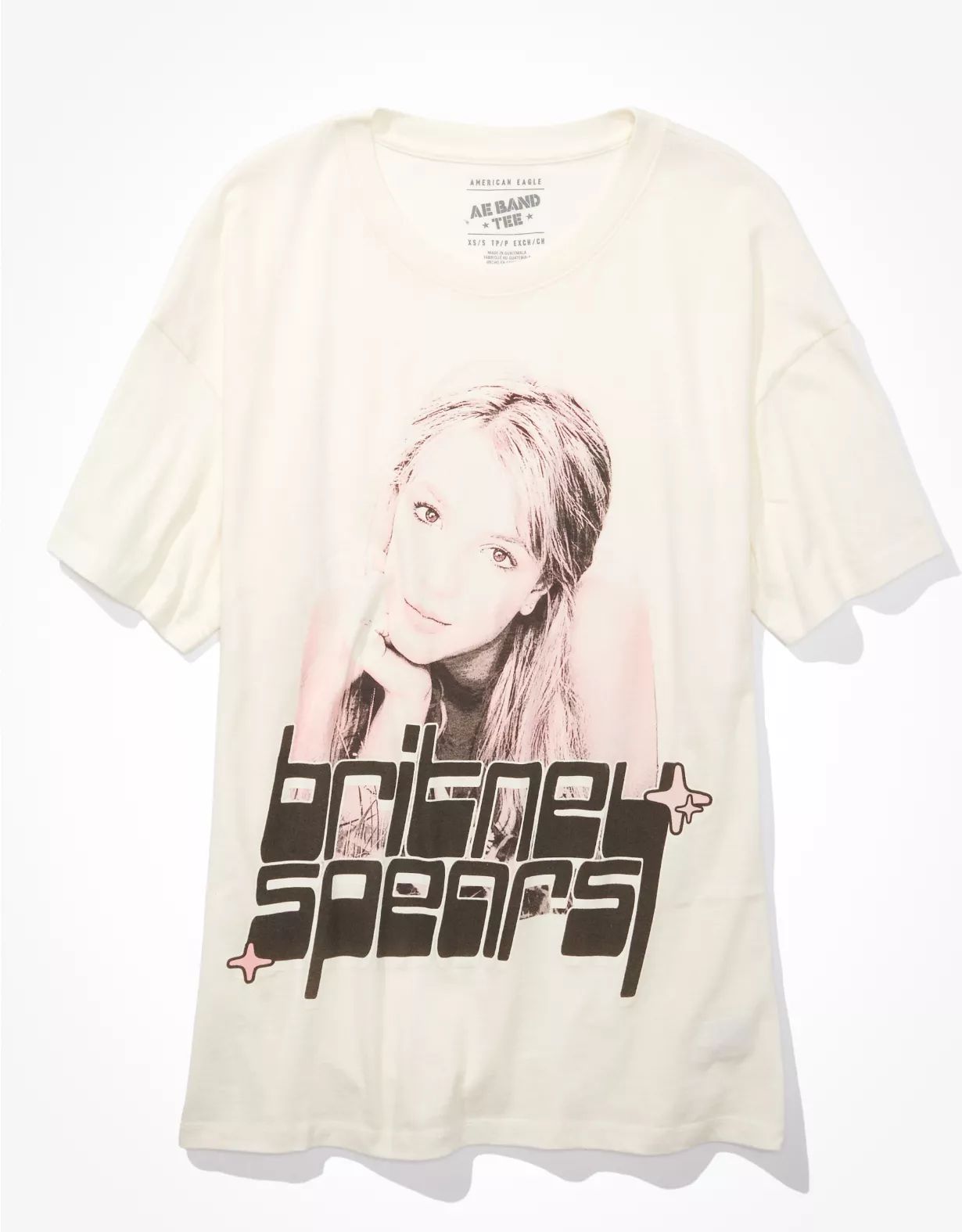 AE Oversized Britney Spears Graphic Tee | American Eagle Outfitters (US & CA)