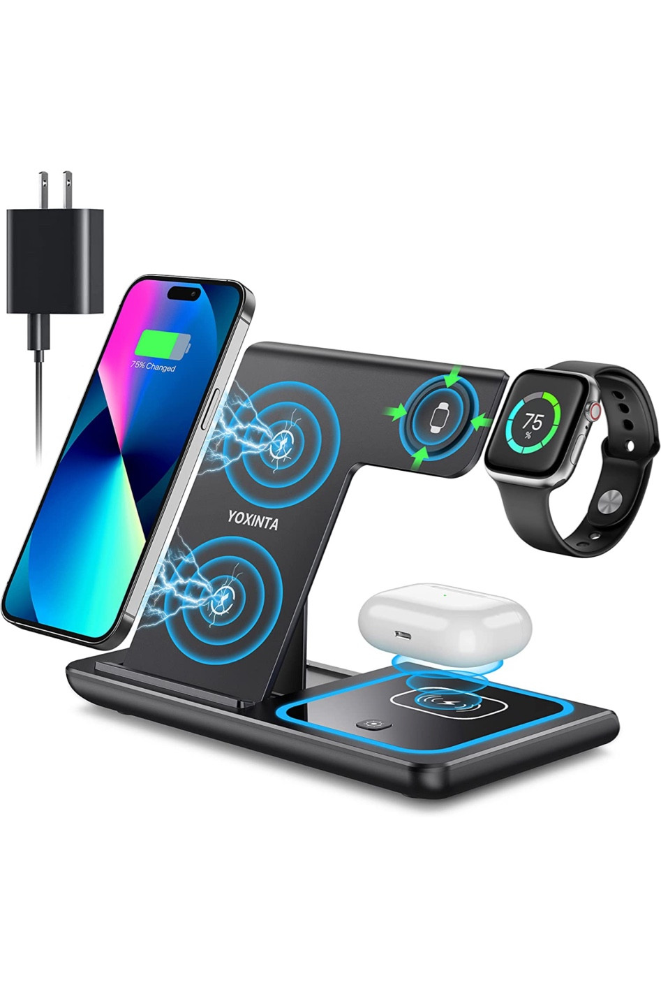 Wireless charging station on sale! With 20% clipped coupon!

#LTKhome #LTKsalealert #LTKunder50