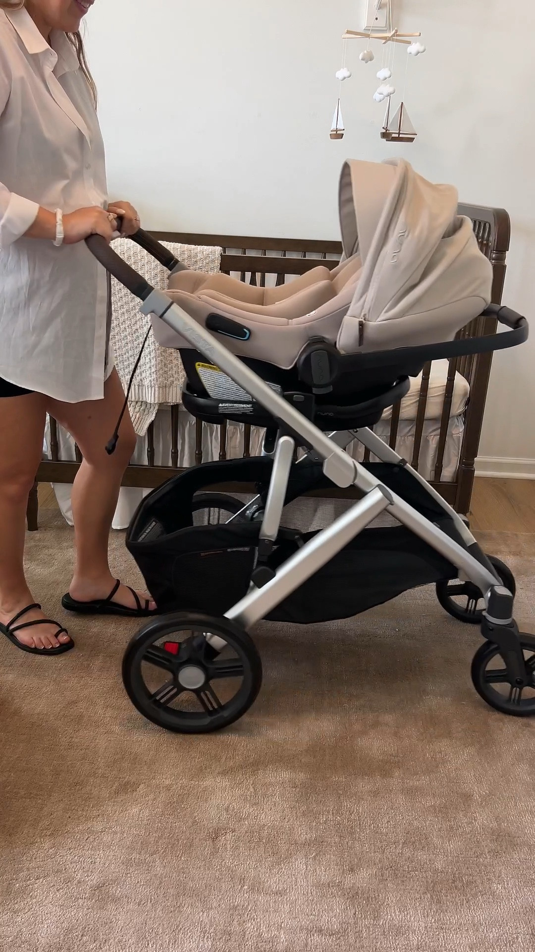 we got the uppababy vista v3 in color “declan” + the bassinet. car seat is the nuna pipa aire in color “biscotti”. went with these colors because the dark brown leather accents match perfectly!! 🤎

stroller unboxing, car seat unboxing, first time mom, nesting, 2nd trimester, baby essentials, preparing for baby, baby unboxing #nesting #babyessentials #babyunboxing #2025baby #babyregistry

#LTKBaby #LTKFamily #LTKBump