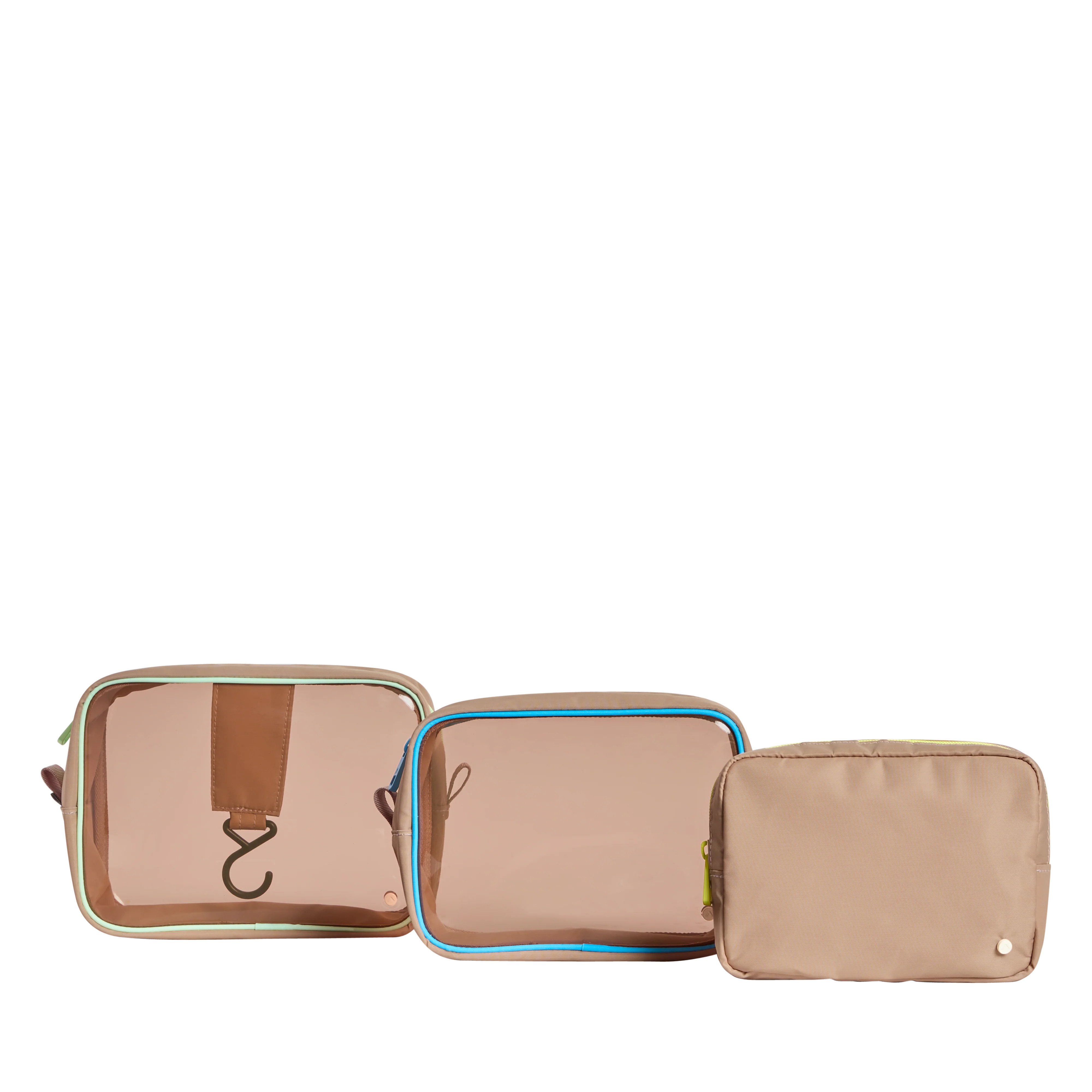 STATE Bags | Travel Pouch Set TPU Latte | STATE Bags