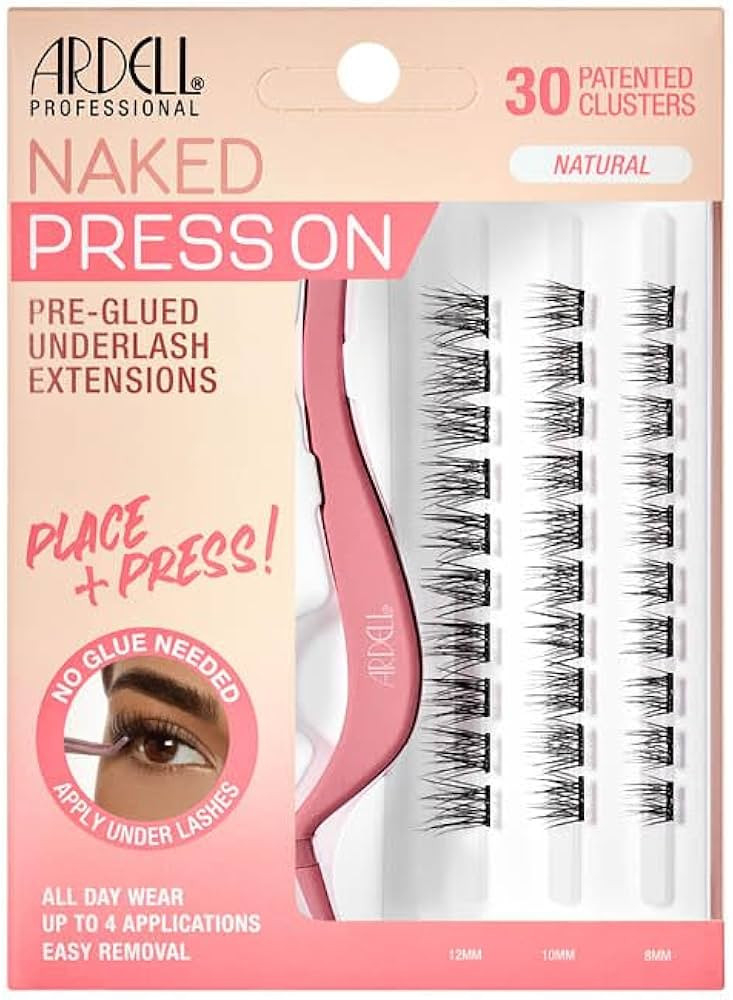 ARDELL Naked Press On Natural, 30 Self-Adhesive Eyelashes, Eyelash Clusters, Up to 4 Applications... | Amazon (DE)