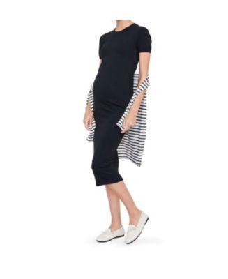 Eliza Maternity Midi T-Shirt Dress | Bloomingdale's (US)
