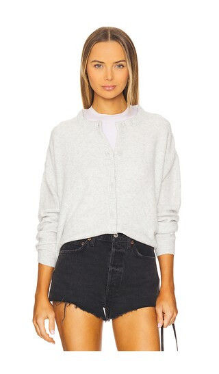 American Vintage Damsville Cardigan in Light Grey. - size M/L | Revolve Clothing (Global)
