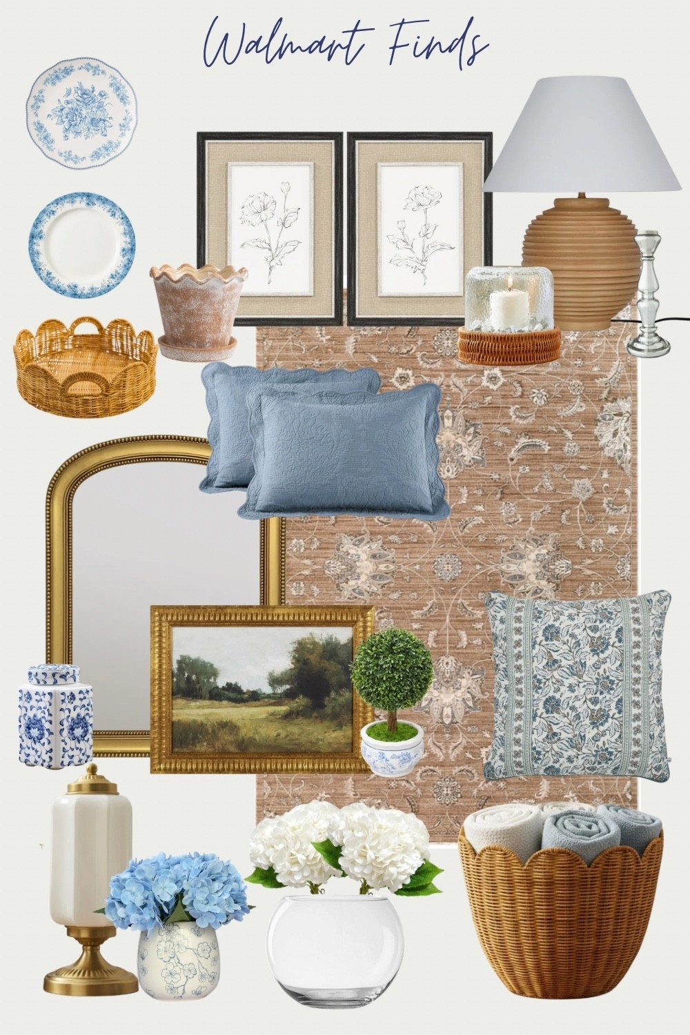 Costal Cottage 🤝 Walmart 

Nancy Myers taste on a Walmart budget? Same! How gorgeous is all of this!?

Cottage core, home decor finds, blue and white dishes, southern style, collected style

#LTKU #LTKHome #LTKSeasonal