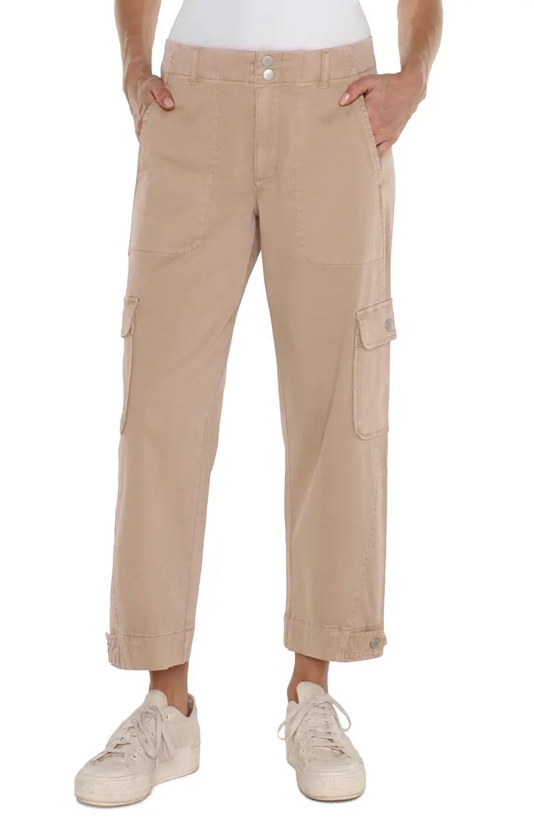 Utility Stretch Twill Crop Cargo Pants | Nordstrom