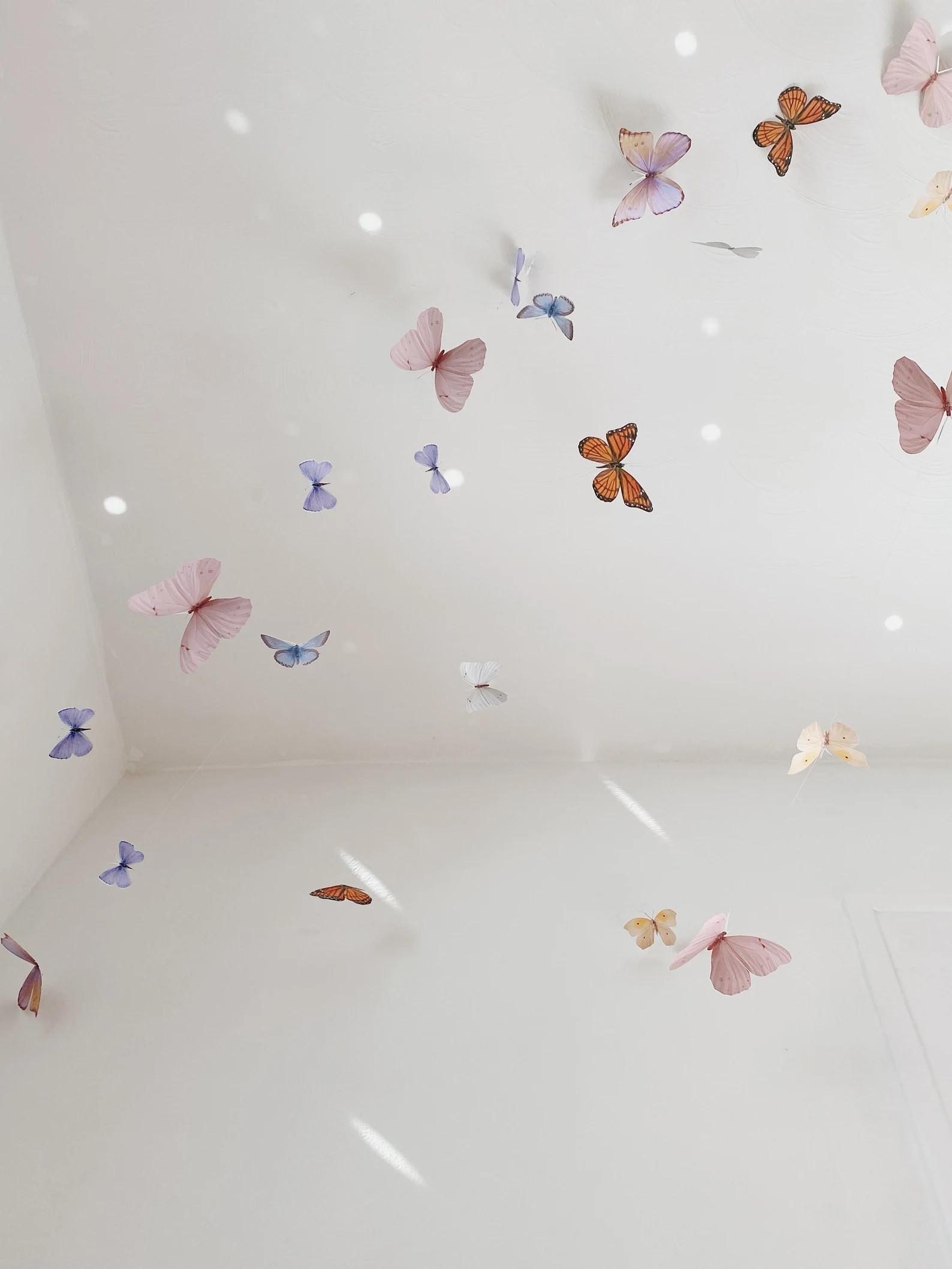 Butterfly Garland Set: Handmade Paper Decorations for Nursery, Kids Room - Etsy | Etsy (Global)