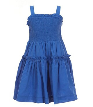 A Loves A Big Girls 7-16 Sleeveless Smocked Dress | Dillard's | Dillard's