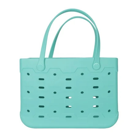 Mainstays Large Flex Laundry Tote, Teal, 18 in W x 8.75 in D x 13 in H | Walmart (US)