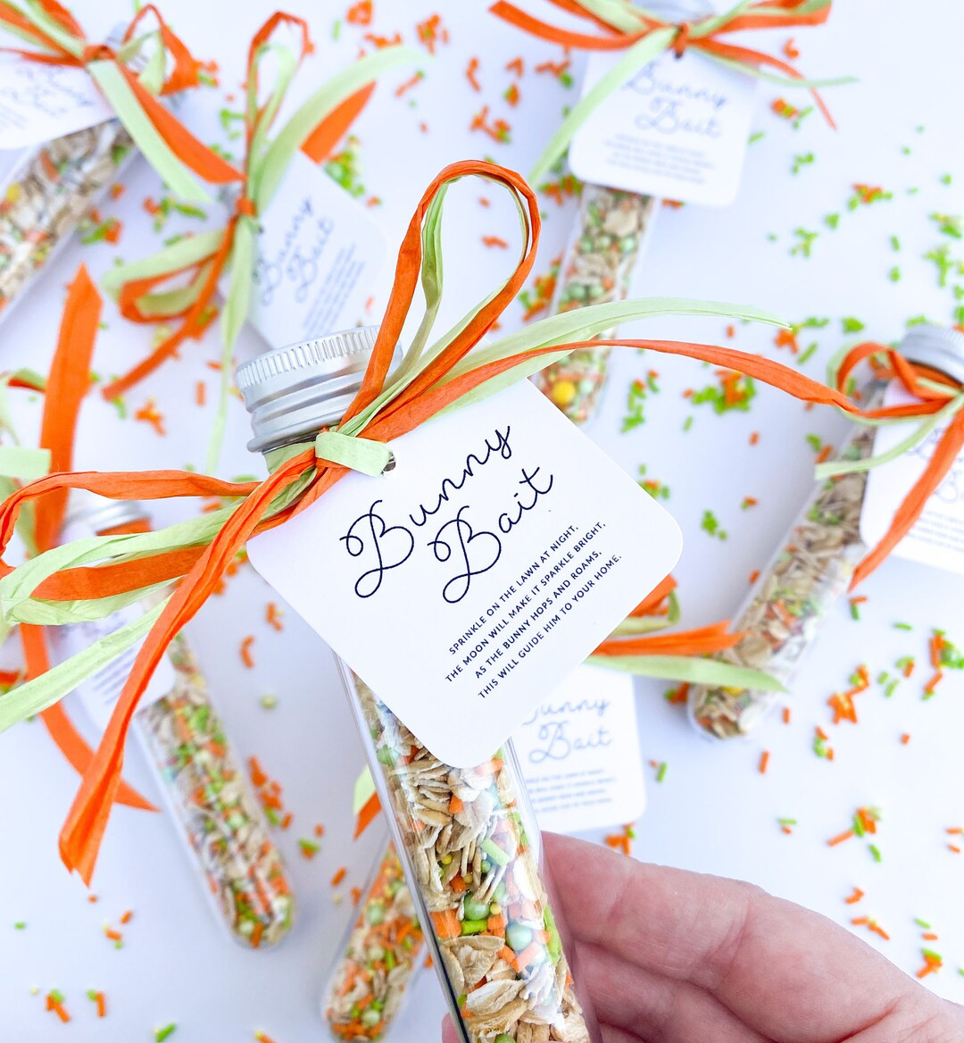 Bunny Bait, Easter Bunny Food, Easter Tradition, Easter Basket Stuffer Class Gift, Easter Favor, ... | Etsy (US)