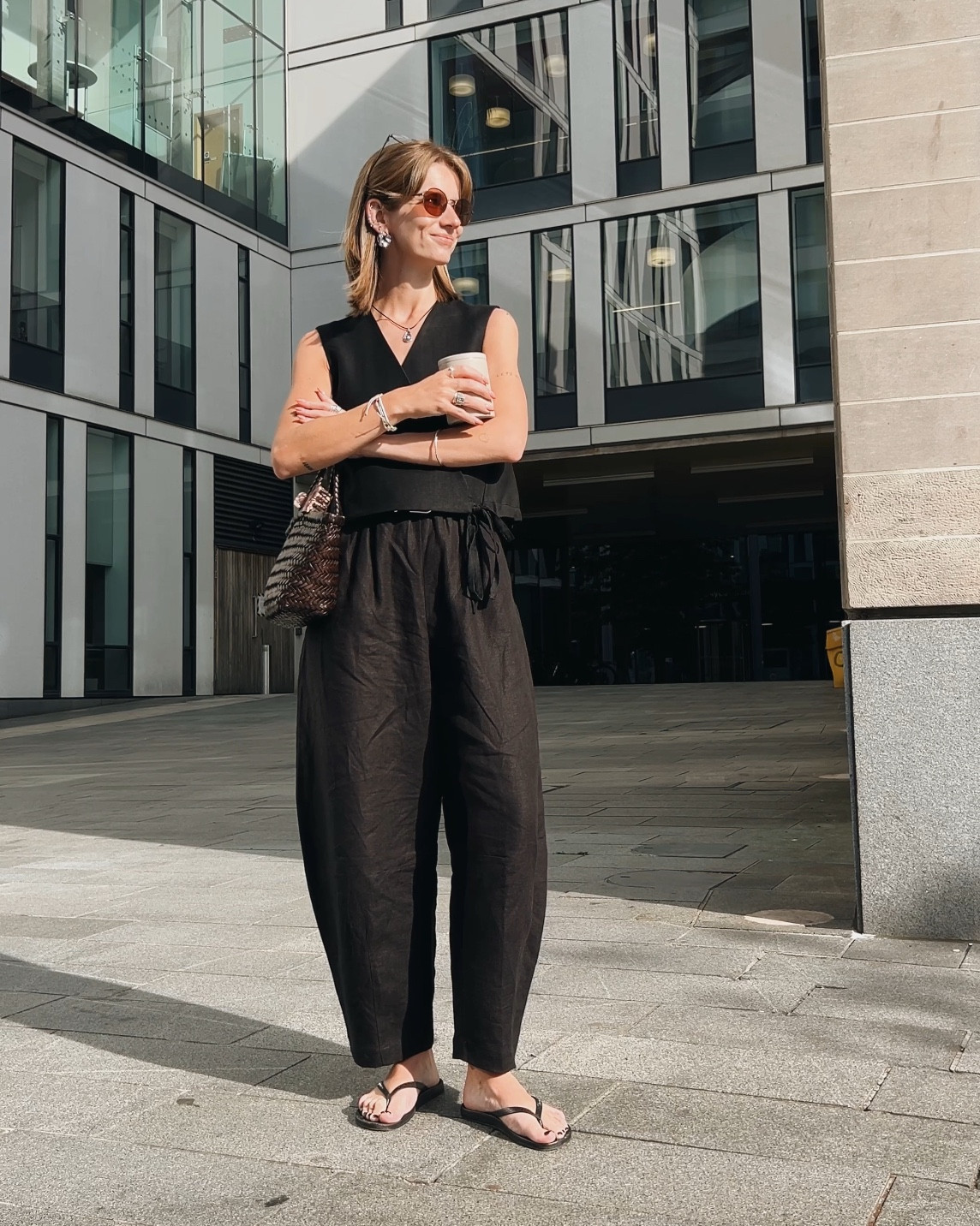 You just can’t beat a linen co ord for summer 🖤🖤

#LTKuk #LTKsummer #LTKstyletip