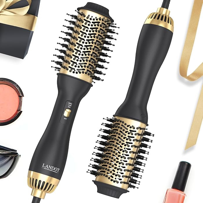 LANDOT Profi-Styling für Zuhause: Warmluftbürste & Rundbürstenföhn für salon-schönes Haar |... | Amazon (DE)