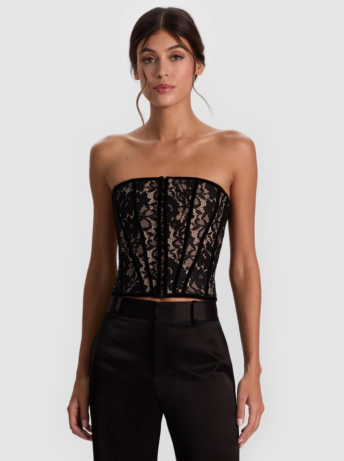 COSETTE LACE CORSET | Alice + Olivia