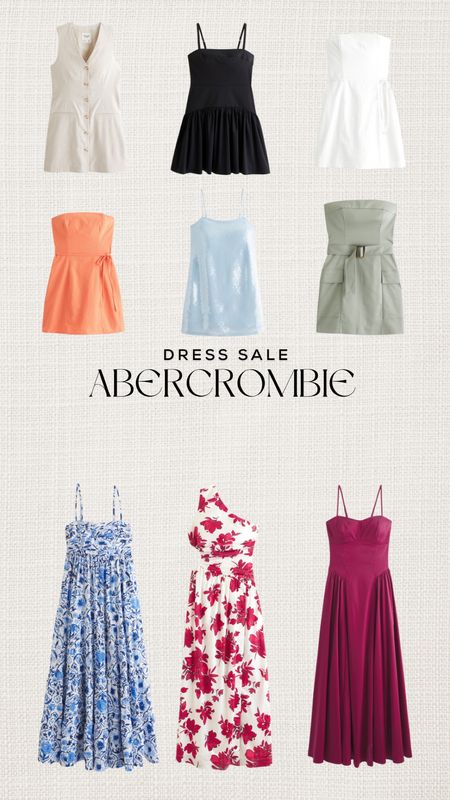 Abercrombie dress sale! Take 20% off dresses & 15% off everything else! PLUS extra stackable 15% off with code SUITEAF 🫶🏼

I’m 5’7” and I wear size XS in Abercrombie  

#LTKSaleAlert