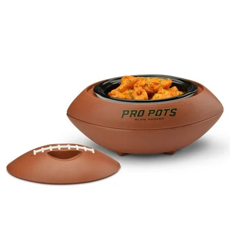 PRO POTS Football 1.5-Quart Slow Cooker | Walmart (US)