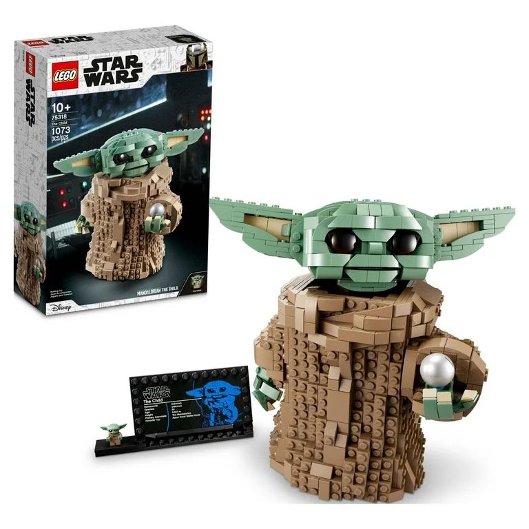 LEGO Star Wars: The Mandalorian The Child 75318 Baby Yoda Figure, Building Toy, Collectible Kids'... | Walmart (US)
