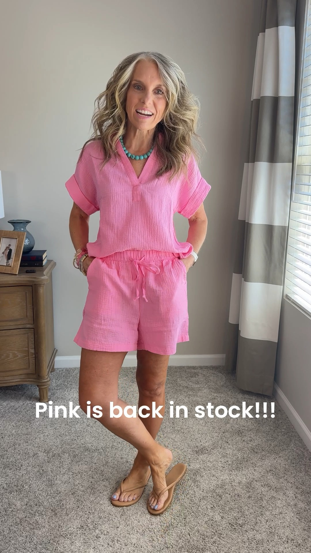 Wearing XS top and small shorts. Could possibly size down in shorts.

#LTKgrwm #LTKootd #LTKOver40