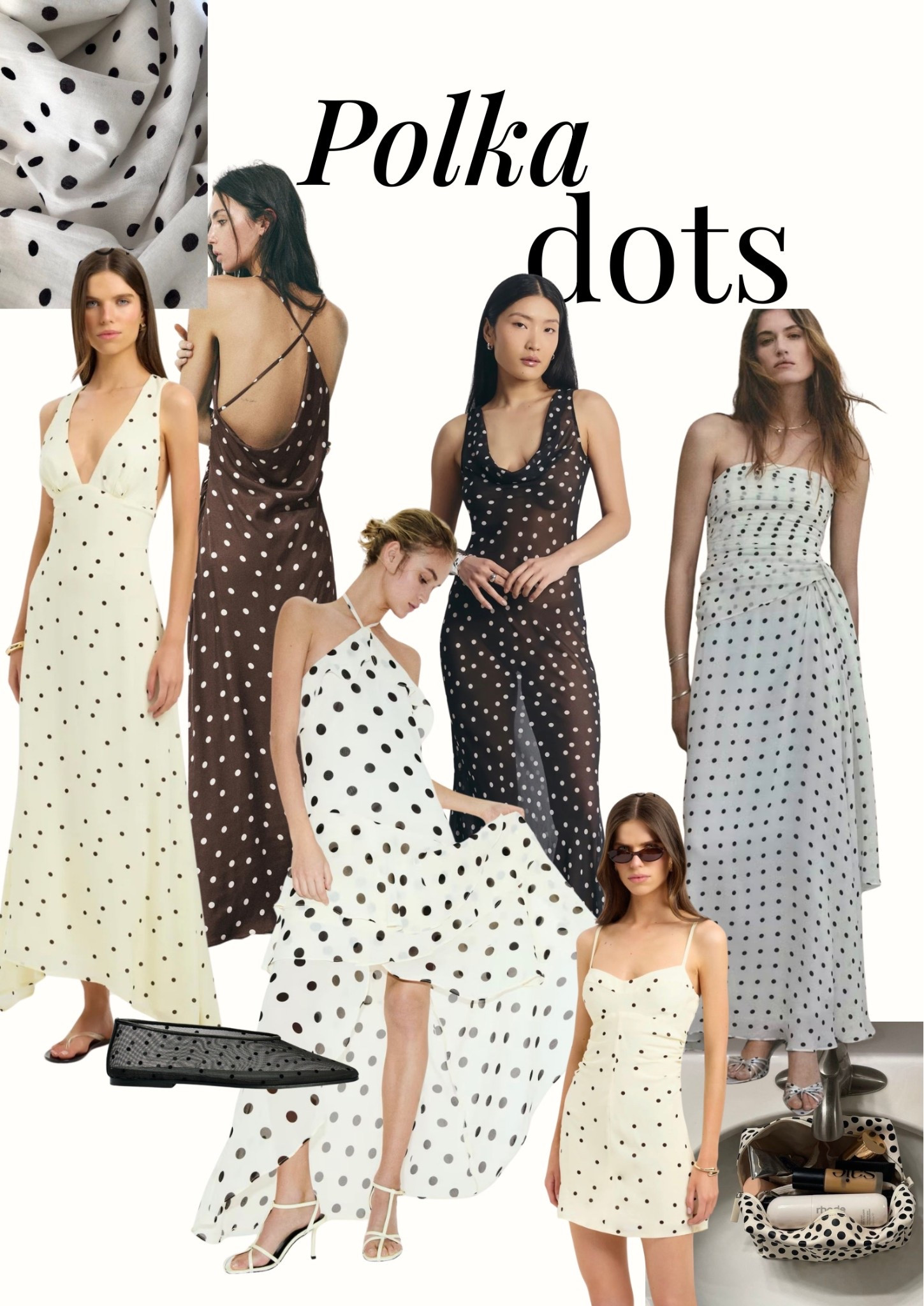 Large or tiny, on a dress or a top it’s up to you and the selection is wide ! Don’t sleep on polka dots to bring some chic to any of your look #dissh #polkadots 

#LTKspring #LTKeurope #LTKdatenight