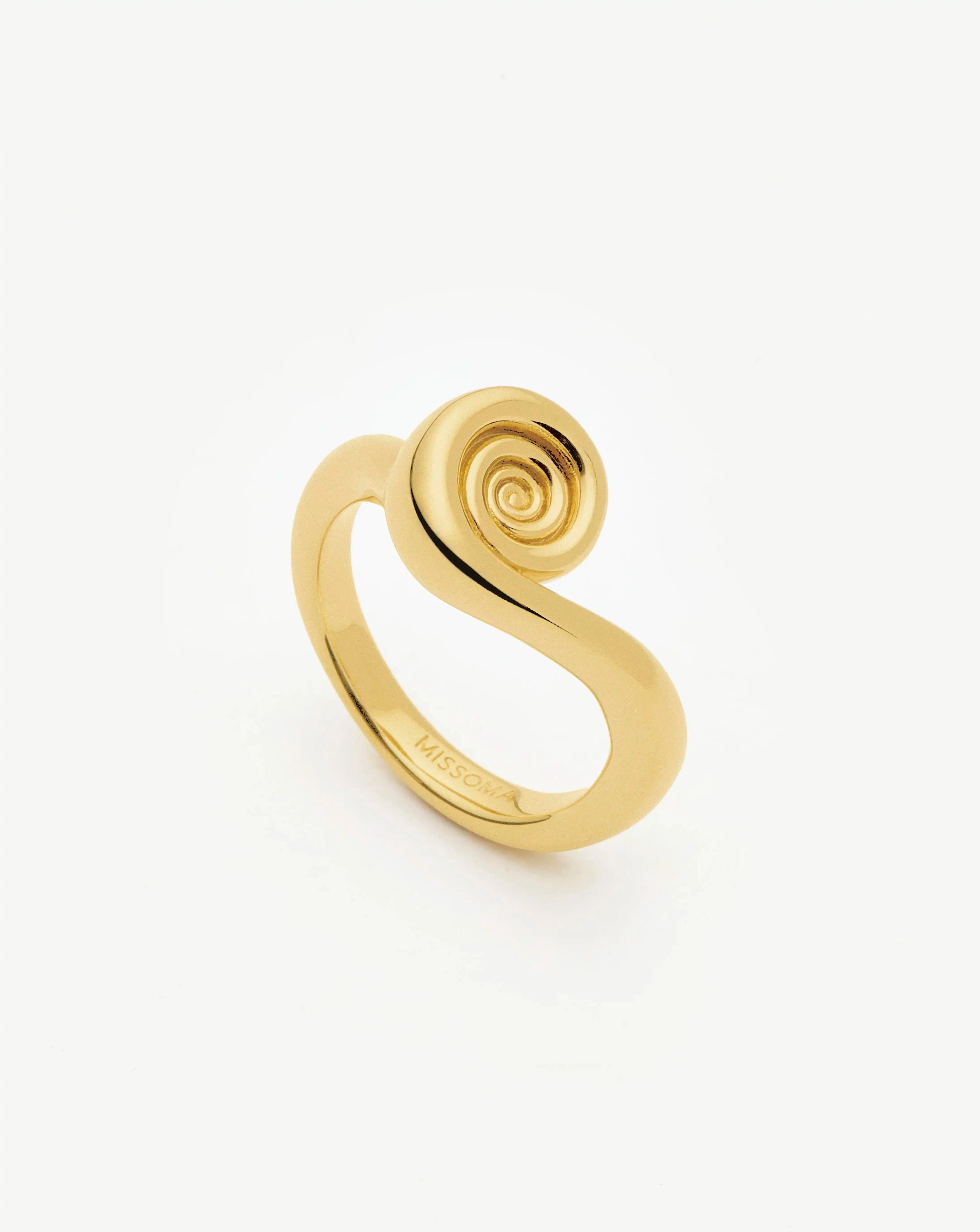 Spiral Stacking Ring | Missoma UK | Missoma UK
