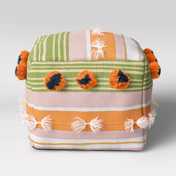 18" x 18" Pouf Pom Pom - Opalhouse™ | Target