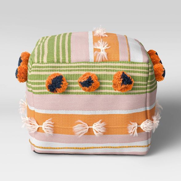 18" x 18" Pouf Pom Pom - Opalhouse™ | Target