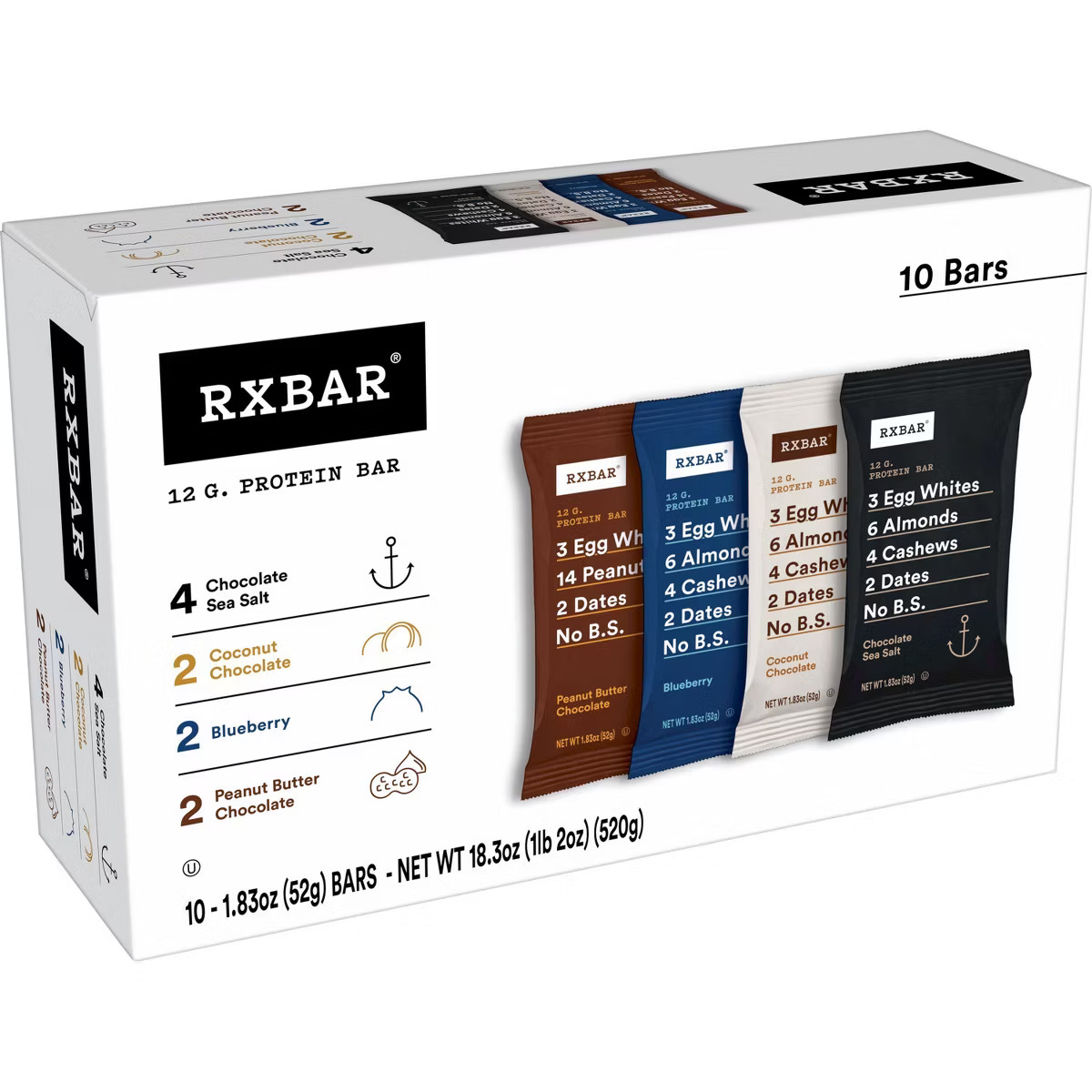 RXBAR Protein Bars Variety Pack - 10ct | Target