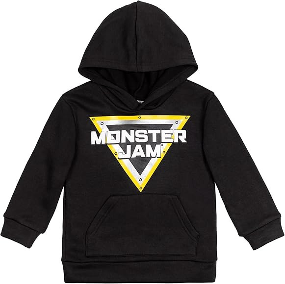 Monster Jam Maximum Destruction El Toro Loco Grave Digger Fleece Pullover Hoodie Toddler to Big K... | Amazon (US)