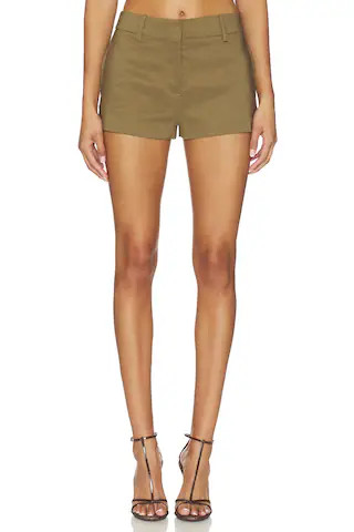 EAVES Ilya Tailored Micro Short in Capers from Revolve.com | Revolve Clothing (Global)