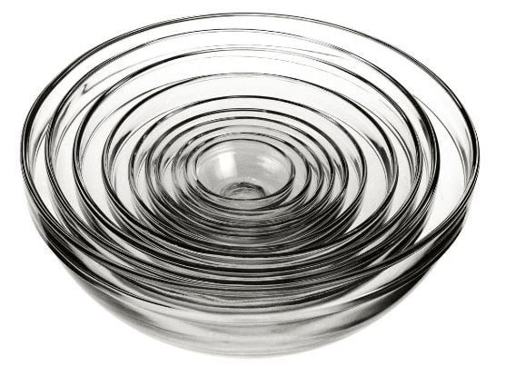 Mainstays Glass Mixing Bowl Set, 10pc | Walmart (US)