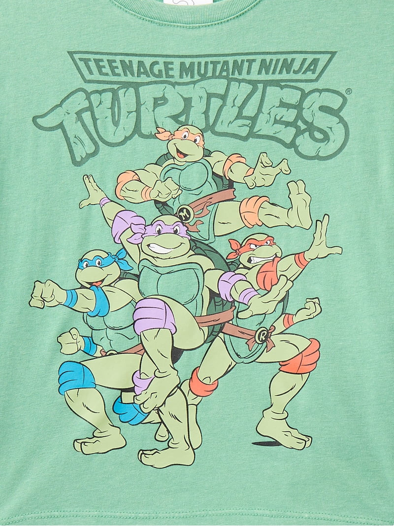 Teenage Mutant Ninja Turtles Toddler Boys Graphic T-Shirt and Shorts Set, 2 Piece, 12M-5T | Walmart (US)