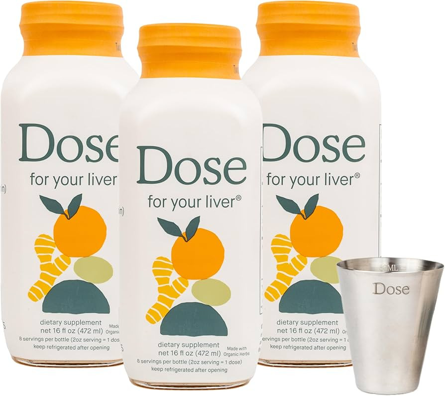 Dose Liver Support Supplement Shot | Cleanses, Promotes and Ensures Optimal Liver Function | Non ... | Amazon (US)