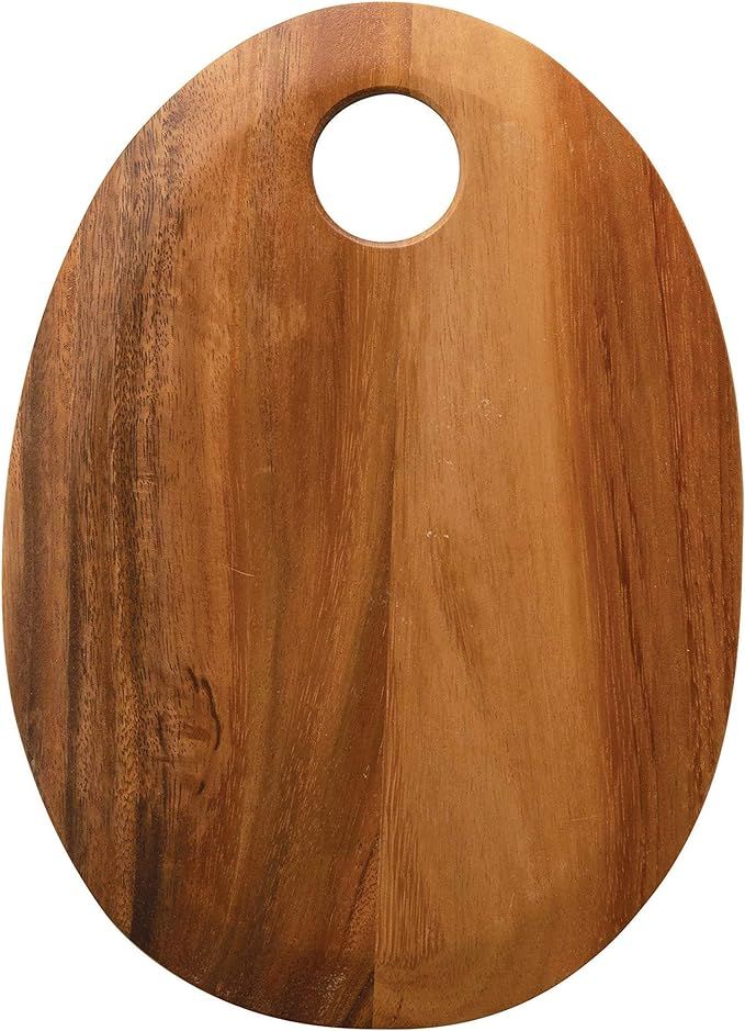 Amazon.com: Bloomingville Suar Wood Cheese Cutting Board, 13", Natural: Home & Kitchen | Amazon (US)