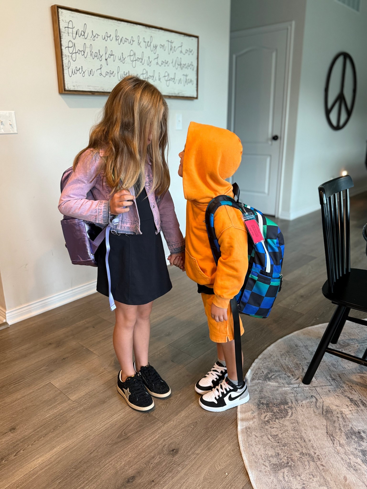 Second week of school for these cuties! I love our fall weather transition in MI... i wish Lucis jean jacket was still available but I found you something similar! Arthurs vintage soft sweat set from gap is SO comfy 😍

#LTKFamily #LTKKids #LTKSeasonal