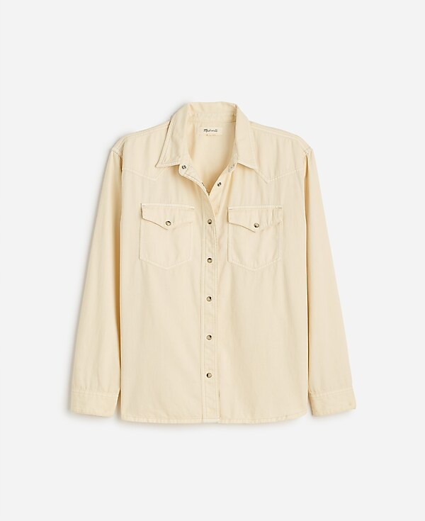 Denim Western Shirt | Madewell | Madewell